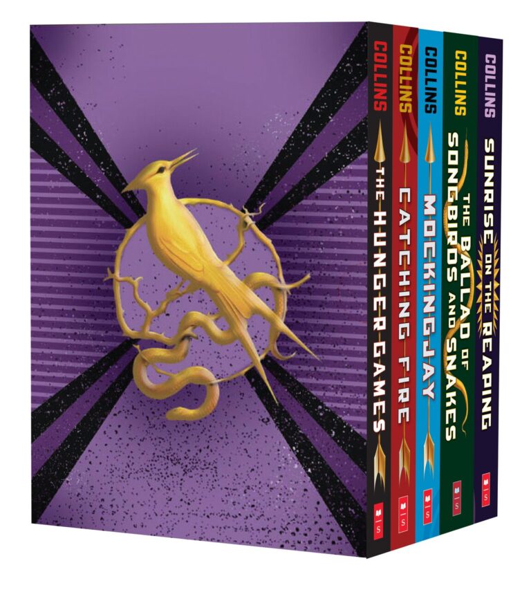 hunger games 5 book paperback boxed set